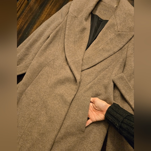 Calvin Klein Wool Coat - Picture 2 of 10
